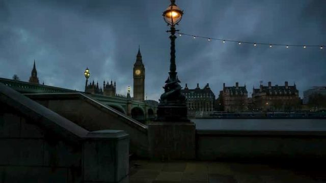 夜のロンドン